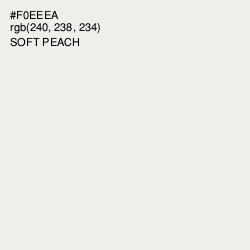 #F0EEEA - Soft Peach Color Image